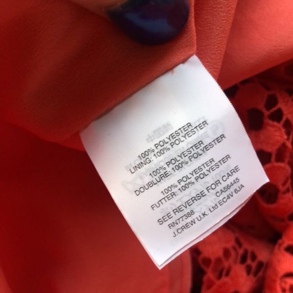 J. Crew Daisy Lace Evening Dress in Smoky Coral - Picture 14 of 15